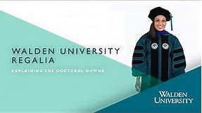 Walden University Regalia: Explaining the Doctoral Gowns
