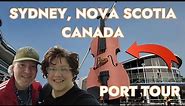 PORT TOUR of Sydney, Nova Scotia: SERENADE of the SEAS Canadian Cruise with Royal Caribbean 2023