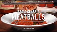 Rao's Classic Meatballs