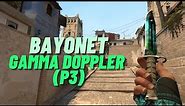 ★ Bayonet Gamma Doppler (Phase 3) | CSGO Knife Showcase