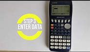 Casio fx-9750GII: How to find the mean median and mode on a calculator
