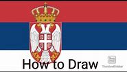 How to Draw: Serbia🇷🇸