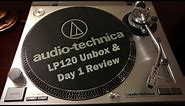 Audio Technica LP120 - USB Turntable Unbox & Review
