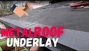 Metal Roof Underlayment Installation Explained!