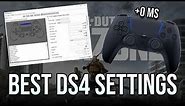BEST DS4 SETTINGS FOR WARZONE (0 Input Delay)