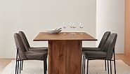 Anton Solid Wood Dining Table (72", 86", 120") | West Elm