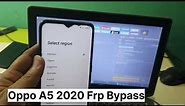 Oppo A5 2020 Frp Bypass With Unlock Tools In 1 Click
