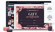 Free Gift Certificate Maker - Create Certificates Online | Visme