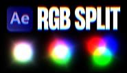 RGB Split in After Effects | Chromatic Aberration Tutorial