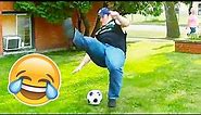 FUNNIEST FAILS & BLOOPERS IN FOOTBALL (TRY NOT TO LAUGH)