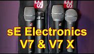sE Electronics V7 & V7 X Review vs Shure SM58 USA (Earthworks Icon Pro & Beyerdynamic M88)