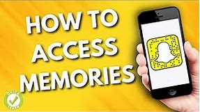 How To Access Memories On Snapchat Web (Step by Step)