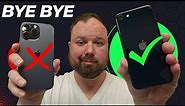 Goodbye iPhone 14 Pro Max, Hello iPhone SE 2022. Why I Went Back!