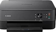 Canon PIXMA TS6420a All-in-One Wireless Inkjet Printer [Print,Copy,Scan], Black, Works with Alexa