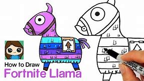 How to Draw a Fortnite Llama