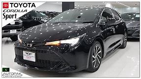Toyota Corolla Sport 2018. Detailed Review: Price, Specifications & Features