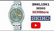 SNKL19K1 Seiko 5 Automatic 21 Jewels Gray Dial