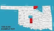 Oklahoma United States Map: Oklahoma Keynote Maps of USA