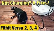 Fitbit Versa 2/3/4: Not Charging? 6 Solutions (Finally Fixed!)