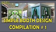 10 SIMPLE BOOTH STAND DESIGN by : junliray creations