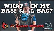 What's In My Baseball Bag? Ft.Logan Wagner (Class of 2022 MIF Committed To Louisville)