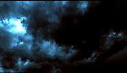 Moving Dark Storm Clouds Sky Video Background