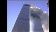 N.J. Burkett reporting as Twin Towers begin to collapse on September 11, 2001