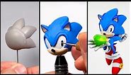 How to make Sonic the Hedgehog with Clay / Sonic Superstars [kiArt]