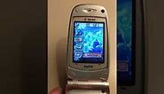 Rare Sanyo SCP-5300 Cell Phone 2002