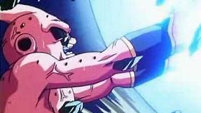 Goku Launches Super Spirit Bomb