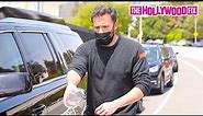 Ben Affleck Throws His Drink At Paparazzi When Asked About J-Lo Dating Rumors With Jennifer Garner