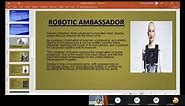 Presentation on Humanoid robots