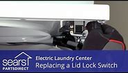 How to Replace an Electric Laundry Center Lid Lock Switch (Kenmore, Frigidaire)
