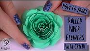 How to Make Rolled Paper Flowers with Cricut | Crazy Crafters Cruise 2019 Highlights