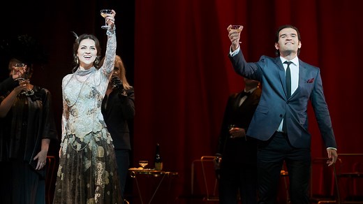 4.3K views · 76 reactions | Raise your glasses for today's great Glyndebourne moment - 'Brindisi' (The Drinking Song) from La traviata! 壟 Brindisi is performed by Venera Gimadieva, Michael Fabiano and the Glyndebourne Chorus with the London Philharmonic Orchestra. Conducted by Mark Elder and directed by Tom Cairns. Captured live at Festival 2014. | Glyndebourne | Facebook