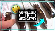 Cutco Knife Forever Guarantee Review Test | How Does What IS IT ??? | Warranty Sharpening Repair