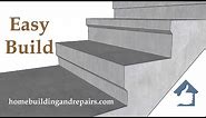 Easiest Methods To Add Nosing To Concrete Stairs When Forming - Builders Education Tutorials