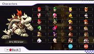 Mario Kart Wii - All Characters