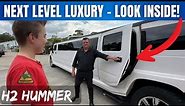 INSANE - Look Inside a Luxury H2 Stretch Hummer Limousine