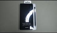 Samsung Galaxy S21 Ultra Smart Clear View Cover With S Pen (Black): Unboxing