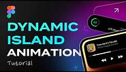 Figma Dynamic Island Animations — Quick Tutorial + iPhone 14 Mockup