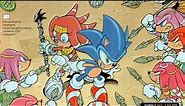 Tikal takes Sonic to the Ancient Past - Full Scene