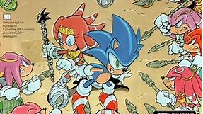 Tikal takes Sonic to the Ancient Past - Full Scene