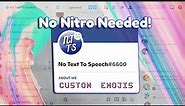 [Patched 😭] Get Custom Emojis in Your Discord Profile WITHOUT Nitro!