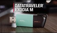 USB 3.2 Gen 1 Flash Drive - DataTraveler® Exodia™ M – Kingston Technology