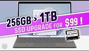CHEAP SSD UPGRADE! - Adding 1TB to a Surface Pro 9