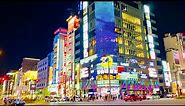 【4K】Night Walk at Japan | Sakae Station, Nagoya | Japanese Nightlife (夜の散歩)