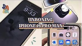  Iphone 14 Pro Max Unboxing 256 GB (Deep Purple) + Accessories 📦