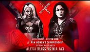 WWE 2K18 Alexa Bliss vs Nia Jax | EXTREME RULES 2018 Full Match