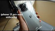 iphone 13 pro max (graphite) + UAG plyo case ice clear | quick unboxing 📦